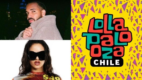 Drake y Rosalía comandan el line up de la segunda jornada de Lollapalooza Chile 2023.