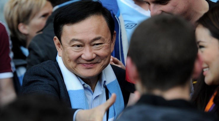 Thaksin Shinawatra, ex mandamás del City (Getty)