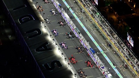 Se determina el orden de grilla del Gran Premio de Arabia Saudita.