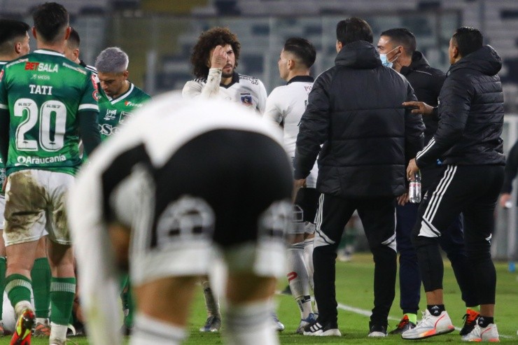 Gustavo Quinteros Maximiliano Falcón Colo Colo