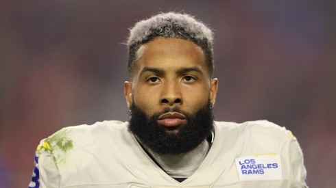 Odell Beckham Jr with the Los Angeles Rams