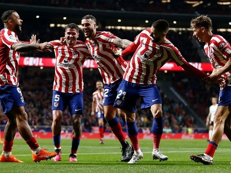 Con goleada: Atlético de Madrid le aplicó más sal a la herida de Valencia