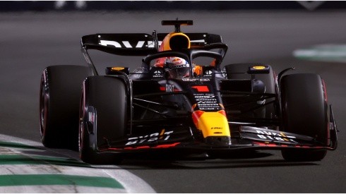 Max Verstappen during qualifying of the F1 Grand Prix of Saudi Arabia