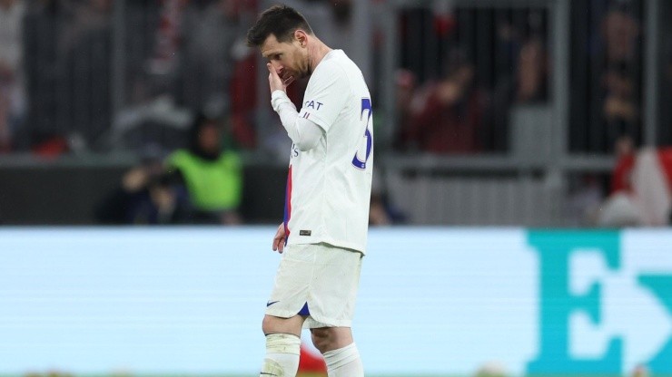 Lionel Messi con PSG.