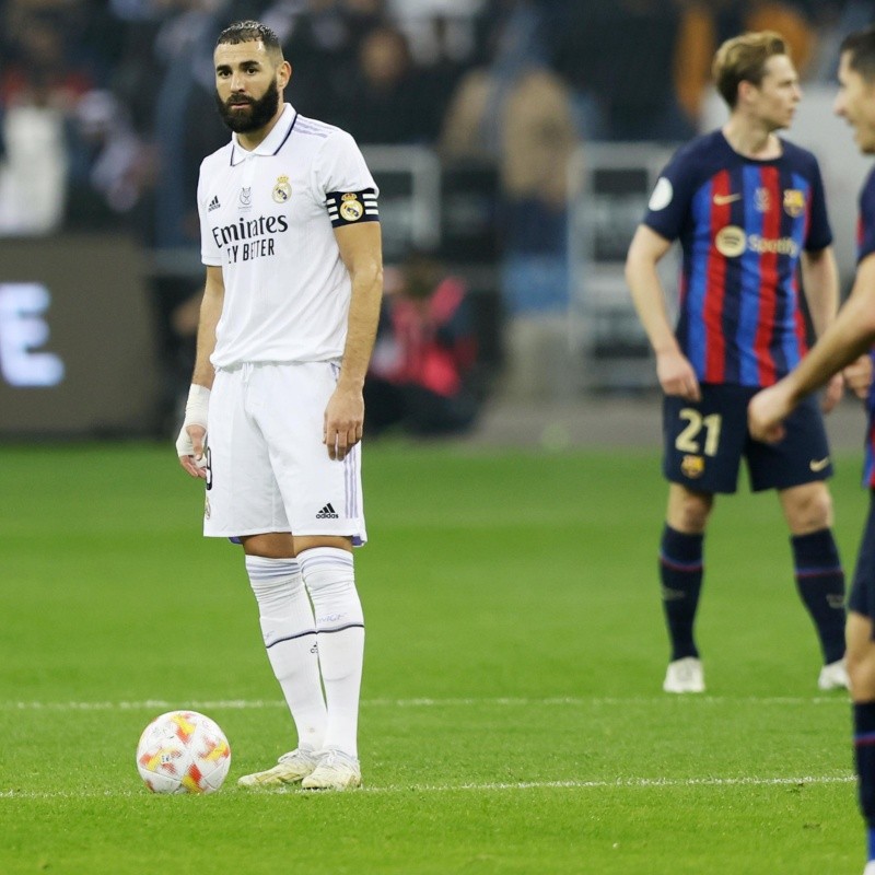 Benzema genera polémica en la previa del Barca vs. Madrid