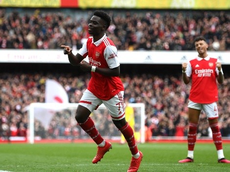 ¡Saka es imparable! Arsenal goleó a Crystal Palace y extiende la distancia como puntero