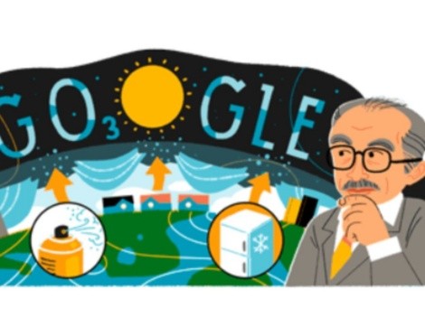 ¿Quién es Mario Molina, el que aparece en el doodle de Google de hoy?