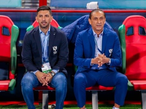El emotivo gesto de los jugadores de Al Hilal con Emiliano Díaz tras el accidente de su hermano