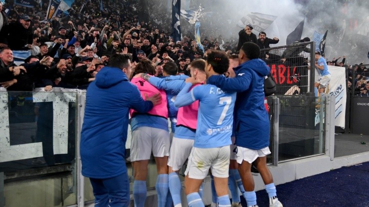 Triunfo de Lazio en el derbi romano