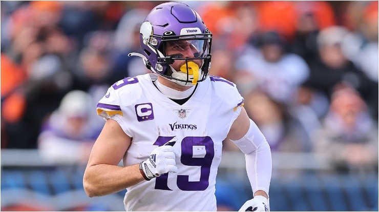 Thielen ya firmó con los Panthers. (Getty Images)
