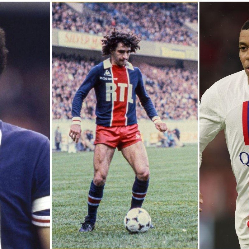 Las 16 grandes leyendas del Paris Saint-Germain