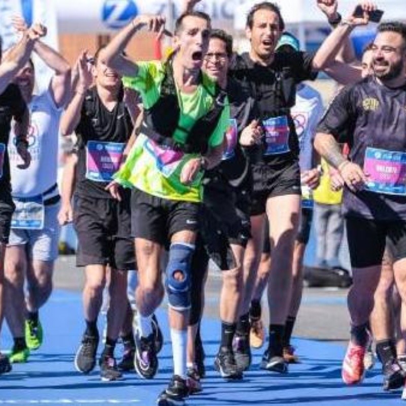 Alex Roca se convirtió en el primer atleta en completar un maratón con un 76% de discapacidad física