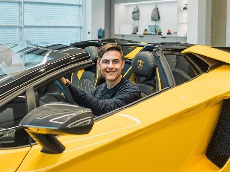 La JOYA de la Joya: así es el Lamborghini descapotable personalizado de Paulo Dybala