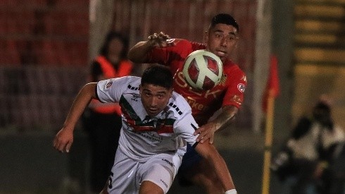 Salgado ingresó en el minuto 55 en el último partido de Palestino.