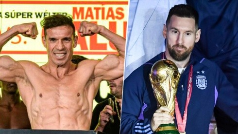 Antes de subir al ring, Maravilla Martínez hizo una curiosa comparación con Messi