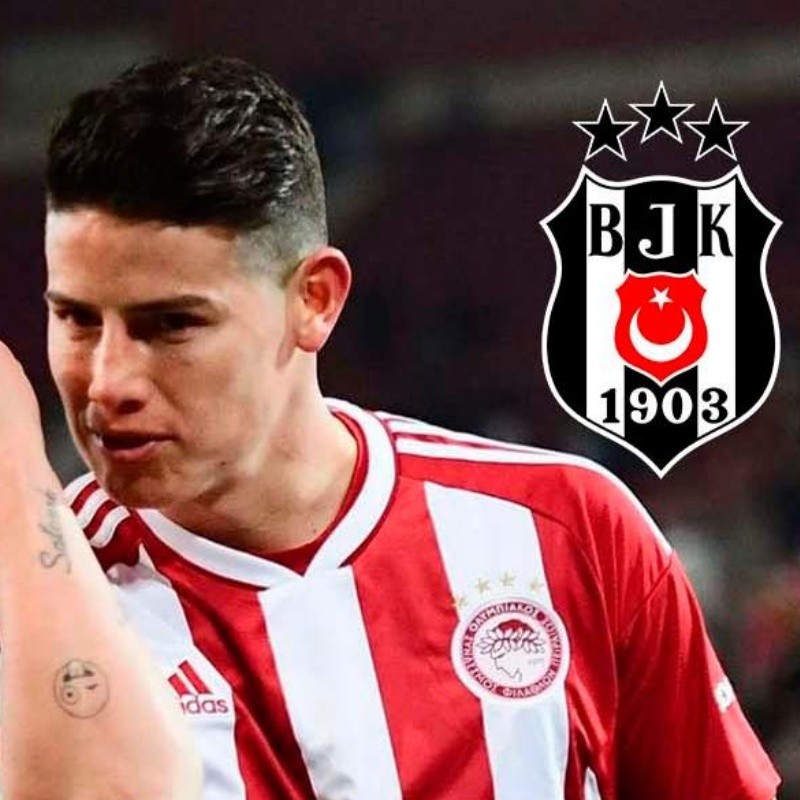 James Rodríguez es el objetivo número uno del Besiktas de Turquía