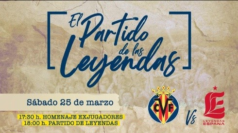 Las Leyendas del Villarreal jugarán contra los históricos de la Selección de España.