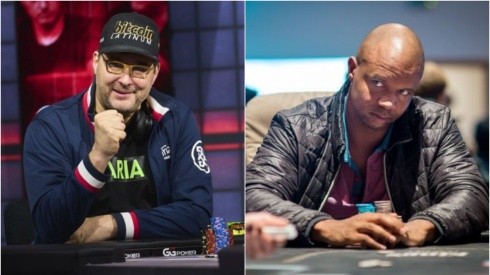 Phil Hellmuth, ou Phil Ivey? Qual é o melhor do poker (Fotos: Divulgação/PokerGO e Katerina Lukina/PokerNews
