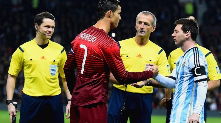 Messi vs. Ronaldo, Argentina contra Portugal (Getty)