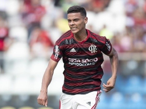 Richard Ríos, quien se formó en Flamengo, está muy cerca de llegar al Palmeiras