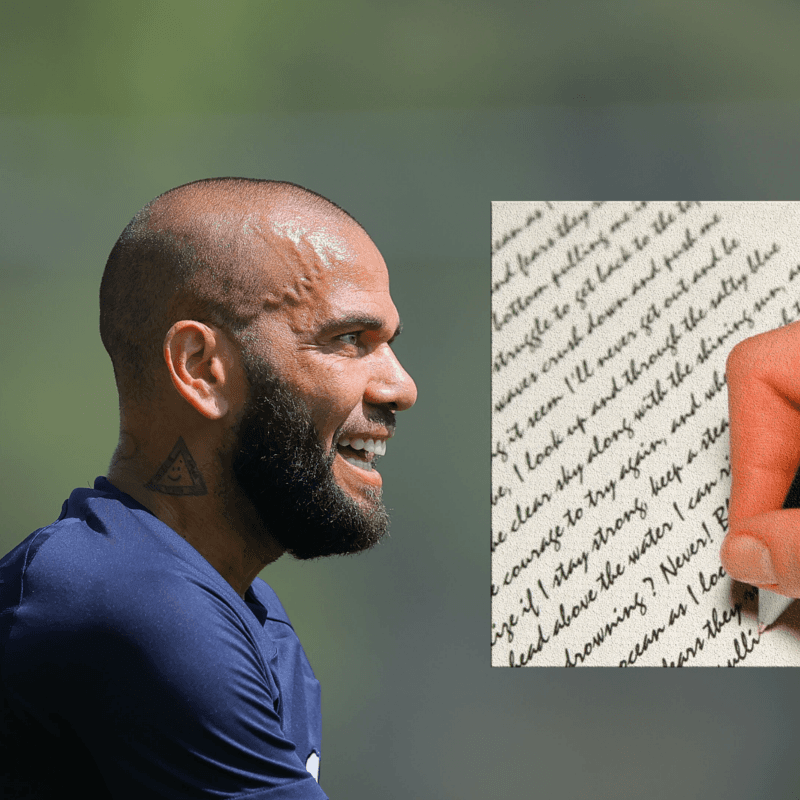 Le pidió otra oportunidad: la carta de Dani Alves a Joana Sanz