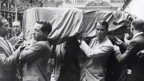 Joan Gamper, el día de su entierro