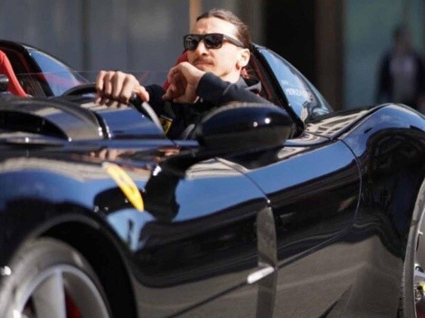 La debilidad de Zlatan: así es la extravagante colección de Ferrari que posee Ibrahimovic