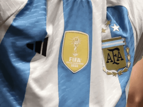 ¿Qué parches usará Argentina ante Panamá en la camiseta del amistoso?