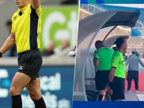 Insólito: árbitro utilizó un celular como VAR y así anuló un gol en Egipto