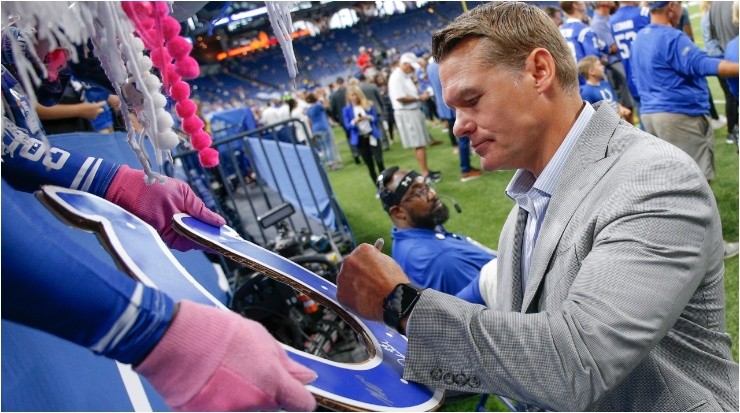 Chris Ballard es el GM de los Colts. (Getty Images)