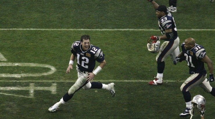Brady, campeón 2004 con New England Patriots (Getty)