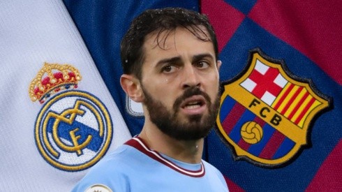 Bernardo Silva, entre Barcelona y Real Madrid.