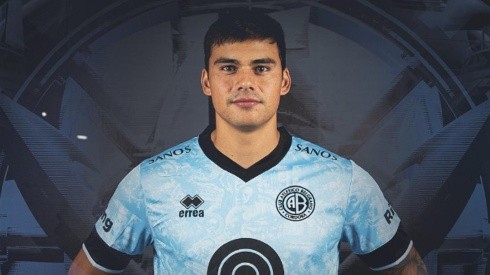 Álex Ibacache arribó oficialmente a Belgrano.