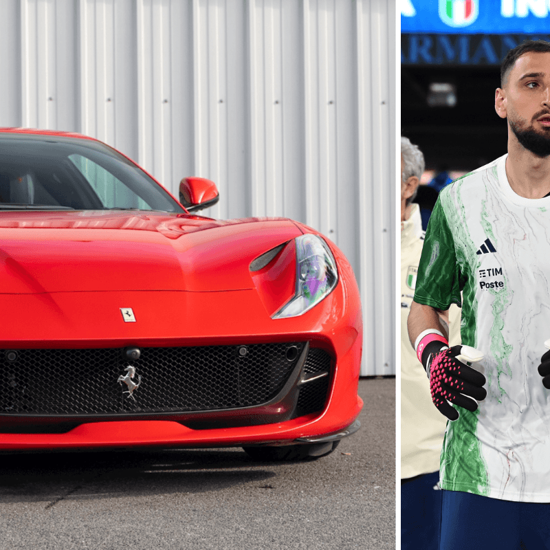 La Ferrari de Donnarumma es una LOCURA: de los modelos MÁS RÁPIDOS de la marca