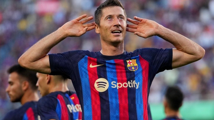 Lewandowski, el goleador de Barcelona.