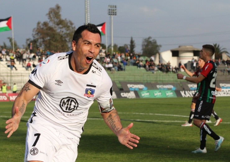 Paredes la rompió toda en Colo Colo | Foto: Agencia Uno 
