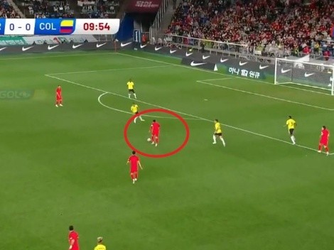 Increíble error defensivo de Colombia y Son pone el primero para Corea del Sur