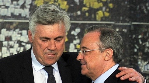 Foto: Denis Doyle/Getty Images - Carlo Ancelotti e Florentino Pérez