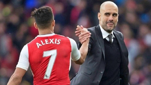 Alexis no pudo reencontrarse con Guardiola en el City