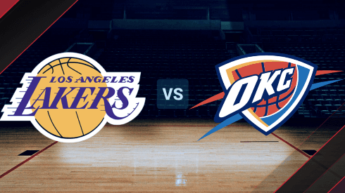 Los Angeles Lakers y Oklahoma City Thunder se enfrentarán por la NBA.