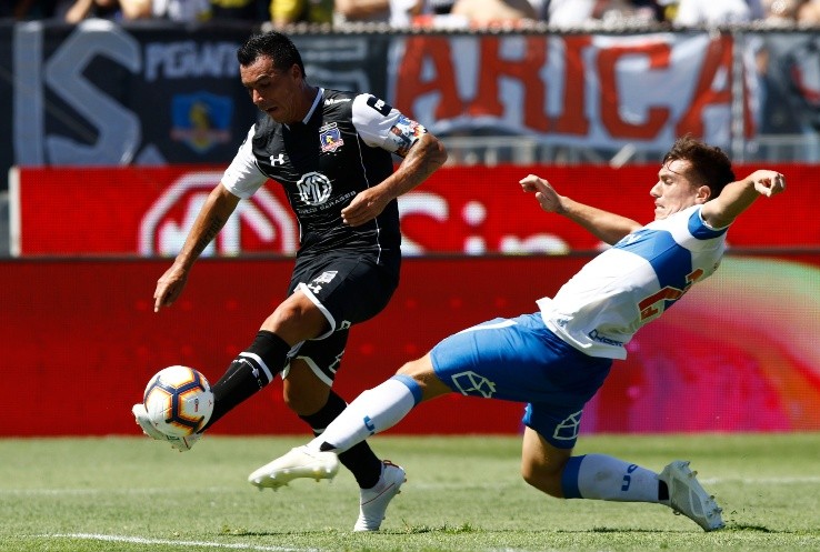 Paredes confesó que en su momento hubiera jugado en la UC | Foto: Agencia Uno 