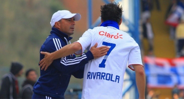 Sampaoli y Rivarola le dieron alegrías a la U | Foto: Archivo 