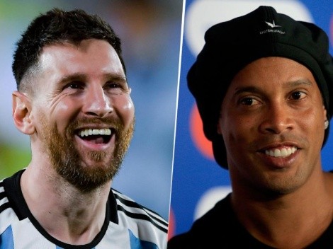 ¿PSG o Barcelona? Ronaldinho elige dónde debe jugar Messi