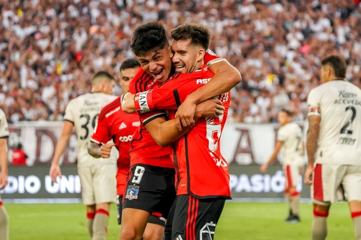 Damián Pizarro César Fuentes Colo Colo Colón