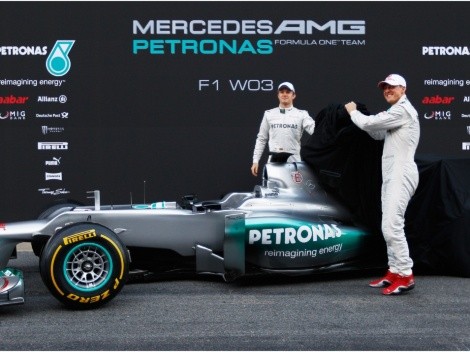 Mercedes W03: El último auto conducido por Michael Schumacher