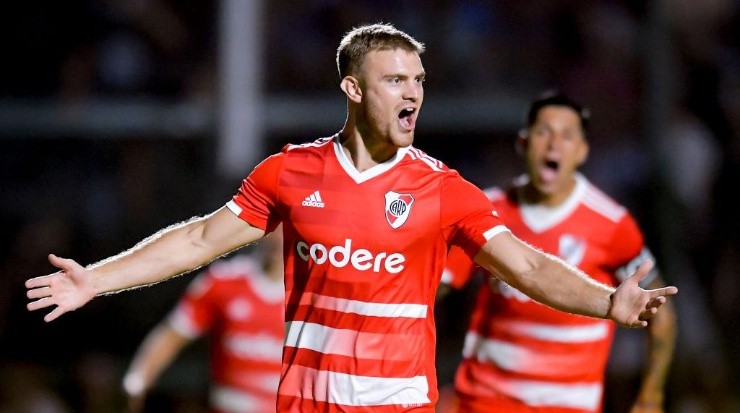 Beltrán, de gran presente en River. (Foto: Getty)