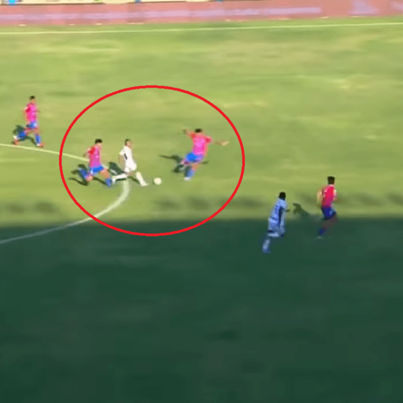 Vladimir Hernández activó el modo Maradona y marcó un golazo ante Unión Magdalena