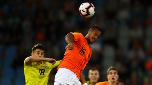 Richairo Zivkovic playing for the Netherlands U-21.
