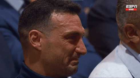 VIDEO | El nene salteño que hizo llorar a Scaloni en el homenaje de CONMEBOL a la Selección