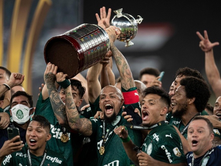 Jorge Rodrigues/AGIF - Palmeiras foi campeão da Libertadores em 2021
